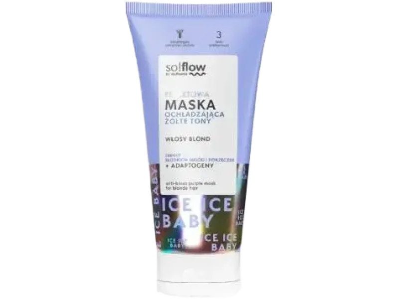 So!Flow maska do włosów fioletowa ochładzająca żółte tony