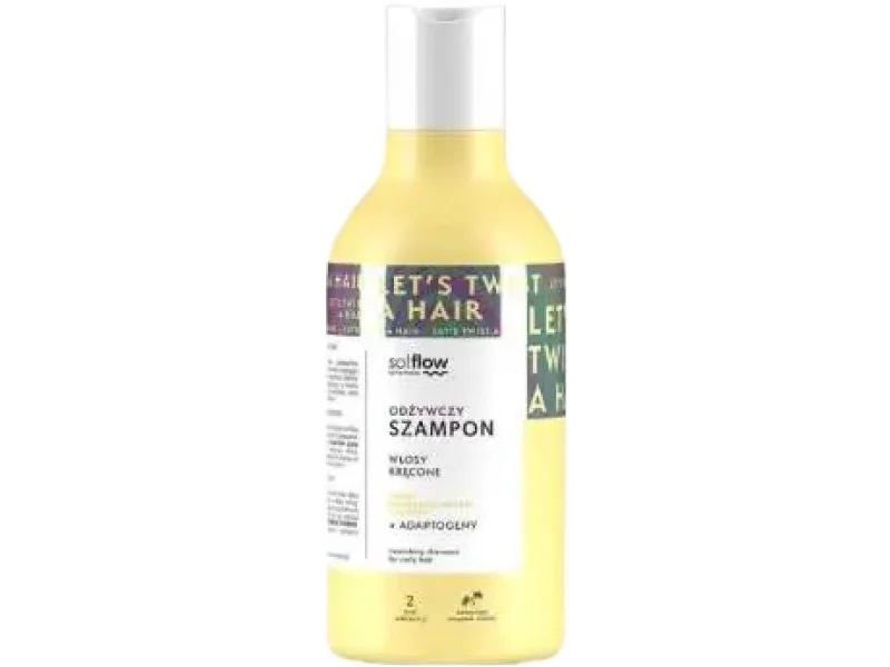So!Flow odżywczy do włosów kręconych, melon i aloes, szampon
