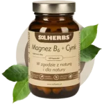 Solherbs Magnez B6 + cynk, kapsułki twarde