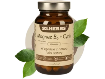 Zdjęcie produktu Solherbs Magnez B6 + cynk, kapsułki twarde