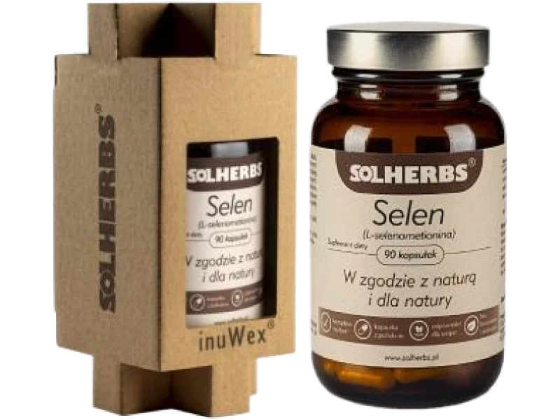 SOLHERBS Selen L-selenometionina, kapsułki