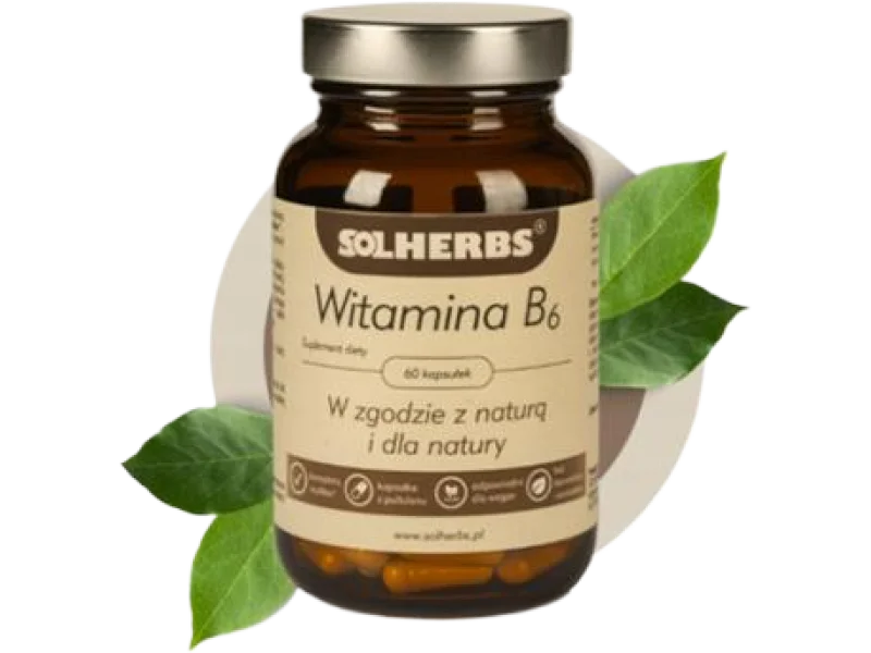 Solherbs Witamina B6, kapsułki
