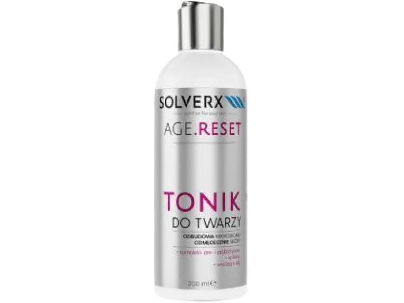 SOLVERX AGE RESET odbudowujący mikrobiom, tonik
