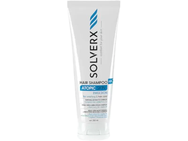 Solverx Atopic Skin do włosów do skóry atopowej, szampon