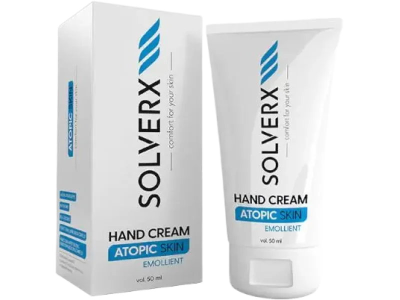 Solverx Atopic Skin krem do rąk i paznokci do skóry atopowej