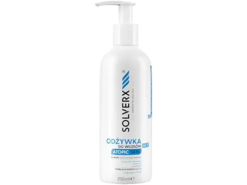 Solverx Atopic Skin odżywka do włosów i skóry głowy