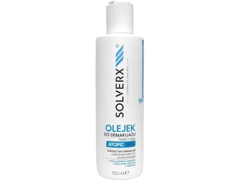 Solverx Atopic Skin olejek do demakijażu
