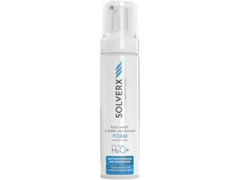 Zdjęcie produktu Solverx DeepH2O+ pianka do mycia twarzy i demakijażu