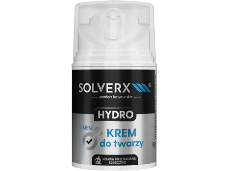Solverx Hydro For Men krem do twarzy