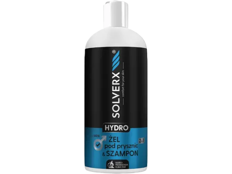 Solverx Hydro for men, żel na skórę