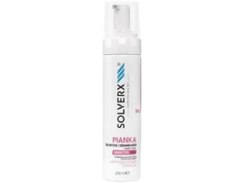 Zdjęcie produktu SOLVERX Sensitive Skin, pianka do mycia twarzy i demakijażu