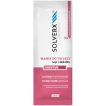 Solverx Sensitive Skin Woman do twarzy szyi i dekoltu, maska