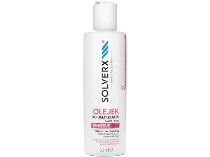 Solverx Sensitive Skin Woman olejek do demakijażu