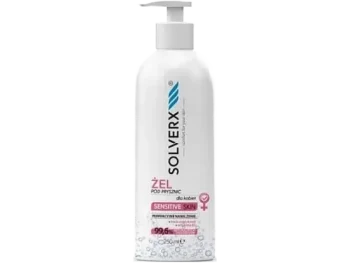 Zdjęcie produktu Solverx Sensitive Skin żel pod prysznic dla kobiet