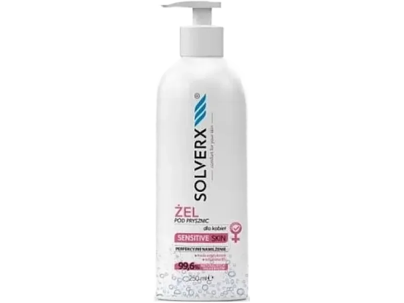 Solverx Sensitive Skin żel pod prysznic dla kobiet