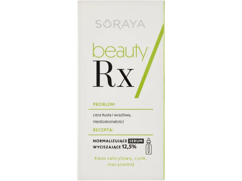 Soraya Beauty Rx, serum normalizujące wyciszające