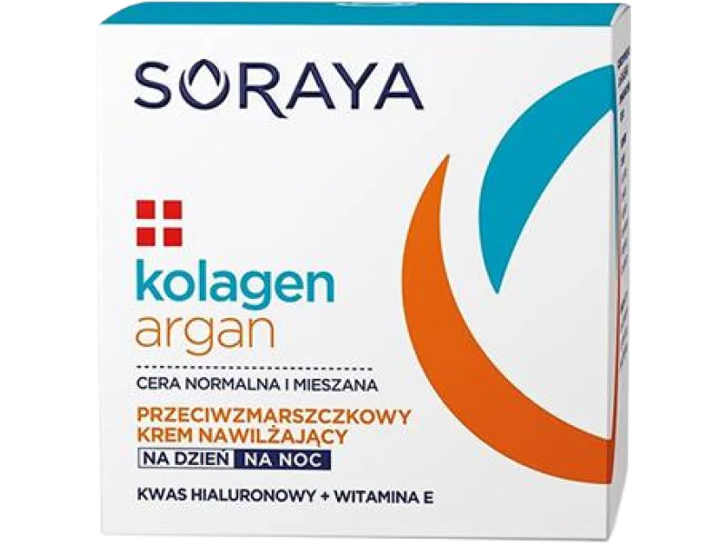 Soraya kolagen argan przeciwzmarszczkowy krem nawilżający