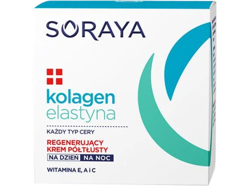 Soraya kolagen+elastyna regenerujący krem półtłusty