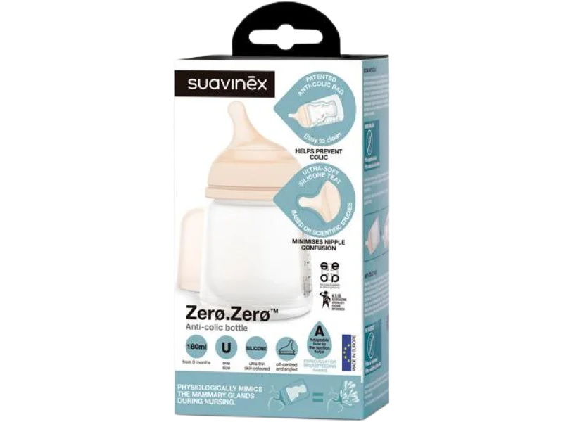 Suavinex Zero Zero butelka antykolkowa