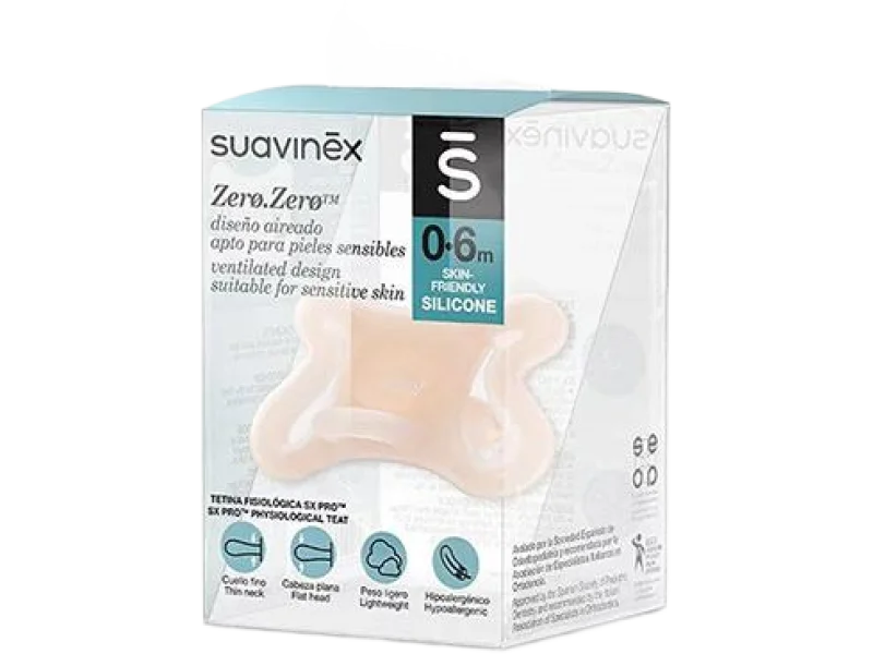 Suavinex Zero Zero smoczek silikonowy