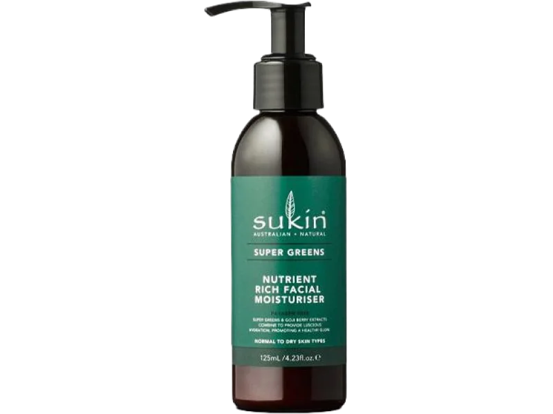 Sukin Super Greens detoksykująco-nawilżający krem do twarzy