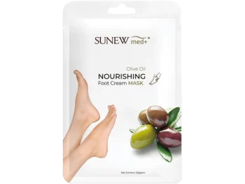 Zdjęcie produktu SunewMed+ intensywnie odmładzająca i nawilżająca maska do stóp z olejkiem jojoba i oliwą z oliwek