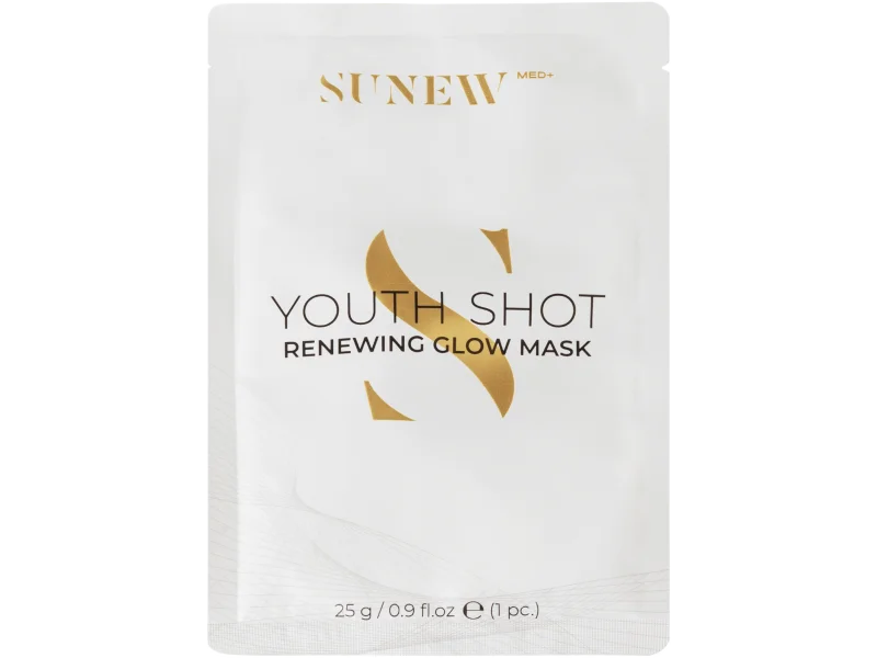 Sunewmed+ Youth Shot regeneracja + glow maska w płachcie