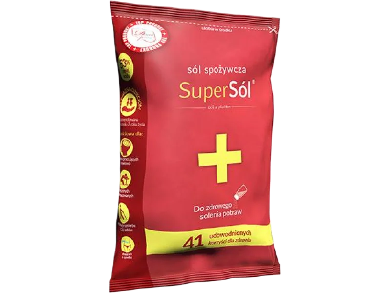 Super sól, produkt sypki