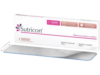Sutricon, silikonowe plastry na blizny, plaster