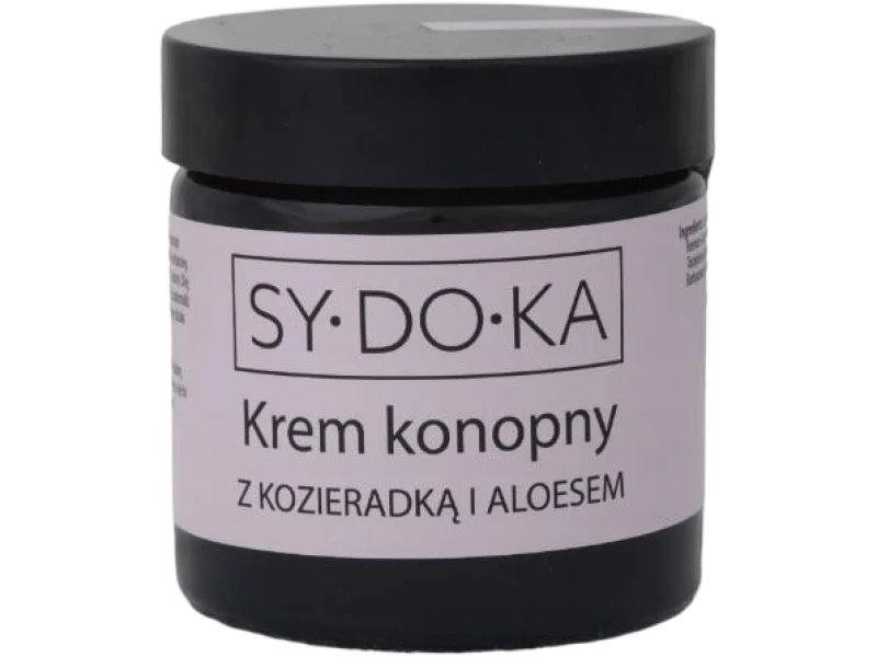 Sydoka konopny z kozieradką i aloesem, krem