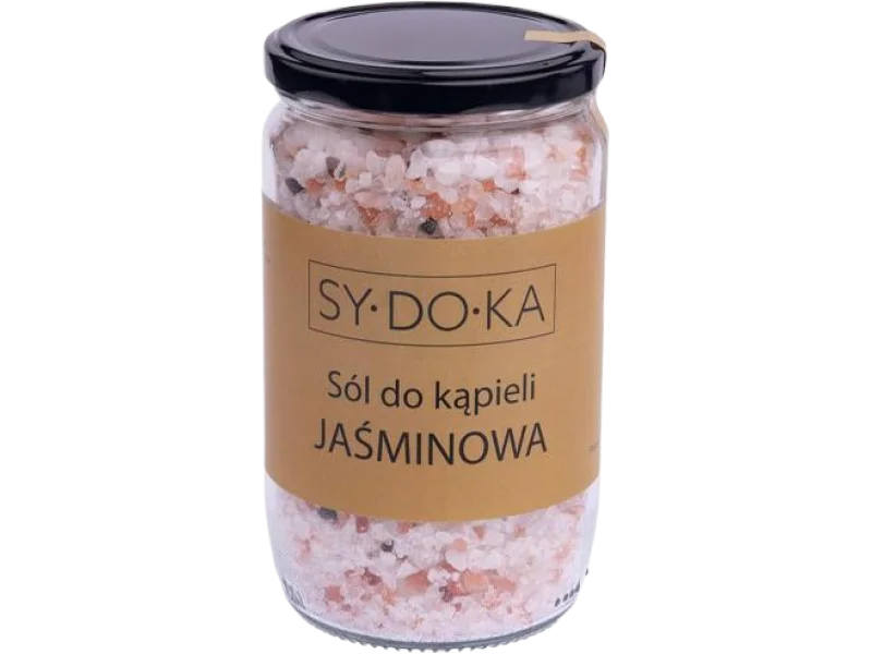 Sydoka Sól do kąpieli jaśminowa, sól lecznicza