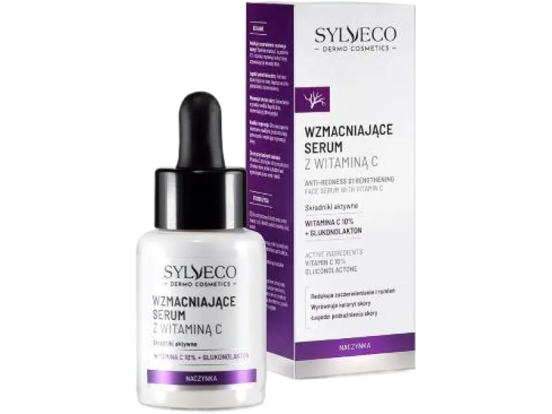 Sylveco Dermo wzmacniające serum z witaminą C naczynka