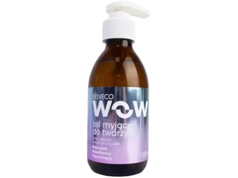 Sylveco WOW żel myjący do twarzy