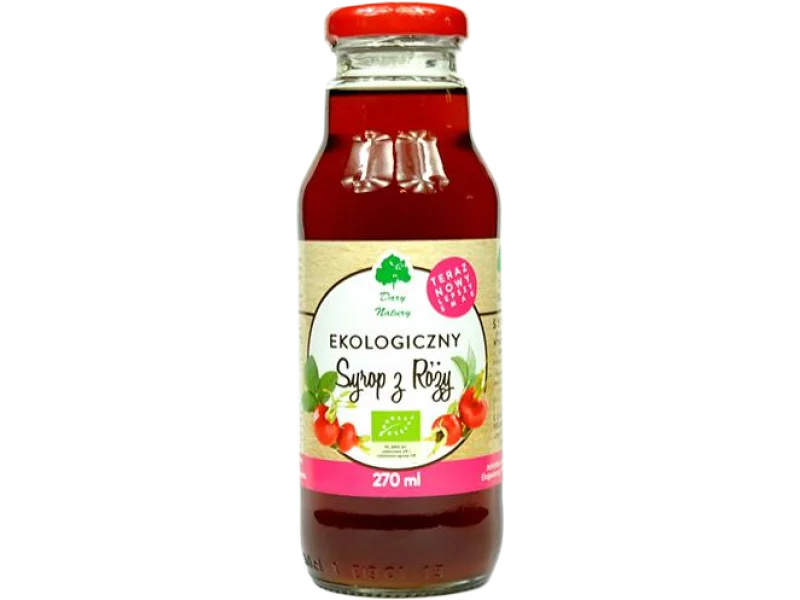 Syrop z płatków róży EKO