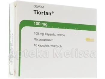 Zdjęcie produktu TIORFAN, kapsułki twarde, 100 mg