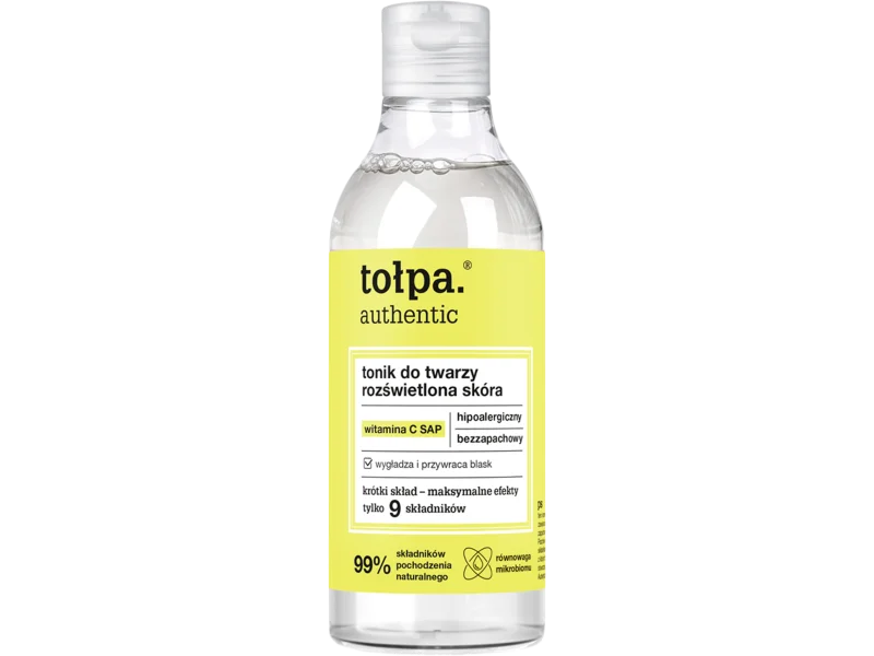 Tołpa Authentic, rozświetlona skóra, tonik