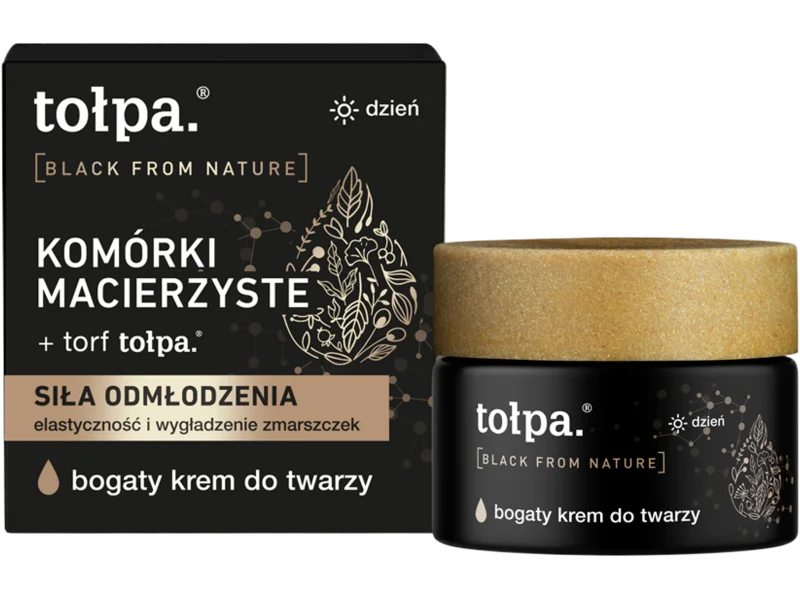 Tołpa Black From Nature bogaty do twarzy na dzień, krem
