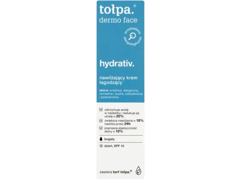 TOŁPA DERMO FACE HYDRATIV nawilżający odprężający bogaty na dzień, krem