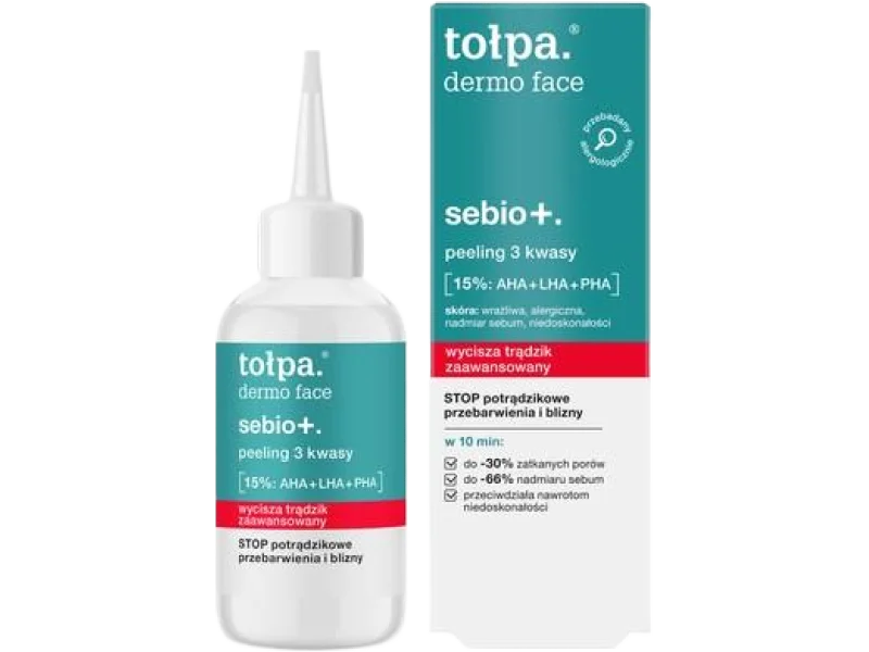 Tołpa Dermo Face Sebio+ peeling 3 kwasy
