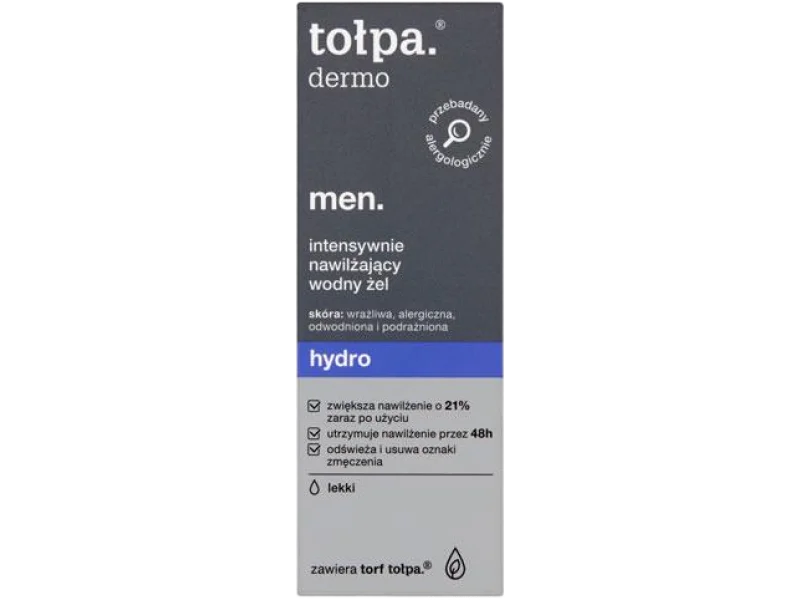 Tołpa Dermo Men Hydro intensywnie nawilżający wodny żel
