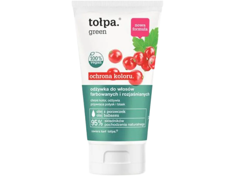 Tołpa Green ochrona koloru do włosów farbowanych i rozjaśnianych, odżywka