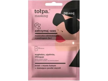 Zdjęcie produktu Tołpa Masking Zatrzymaj czas odmładzająca z peelingiem 2w1, maska