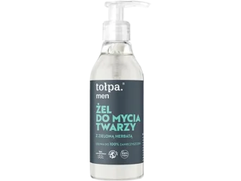Zdjęcie produktu Tołpa Men żel do mycia twarzy z zieloną herbatą