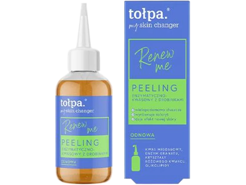 Tołpa My Skin Changer Renew Me odnowa peeling enzymatyczno-kwasowy z drobinkami