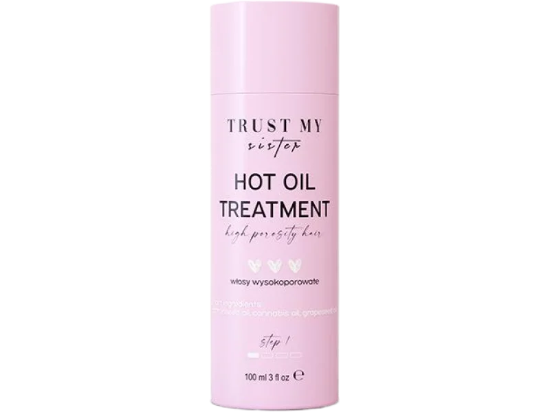 Trust My Sister olej do włosów wysokoporowatych, olej na skórę