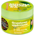 Tutti Frutti gruszka i imbir + detox shot Mg ujędrniający peeling cukrowy do ciała