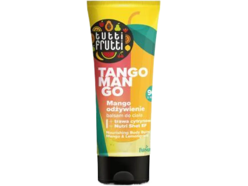 Tutti Frutti odżywczy balsam do ciała mango i trawa cytrynowa + Nutri Shot EF