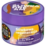 Tutti Frutti śliwka i cynamon + Oxy Shot PP regenerujący peeling do ciała