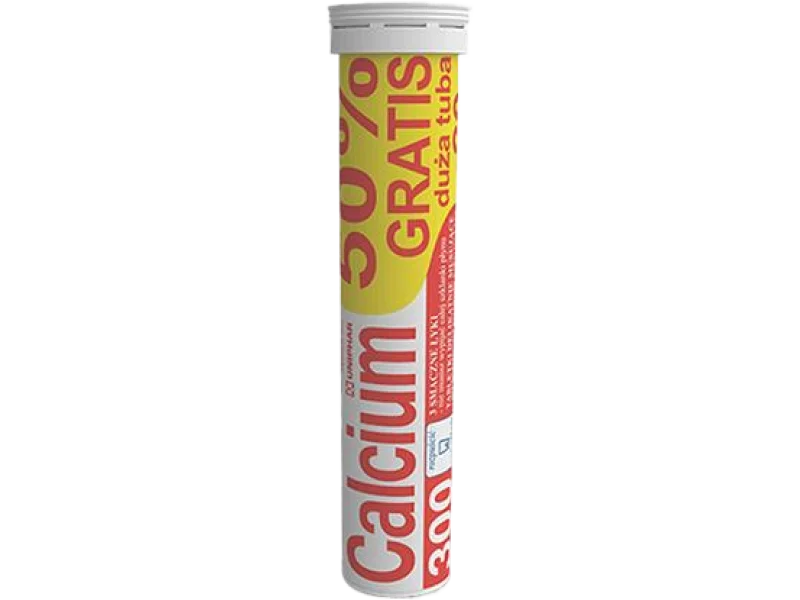 UNIPHAR Calcium, smak pomarańczowy, tabletki musujące