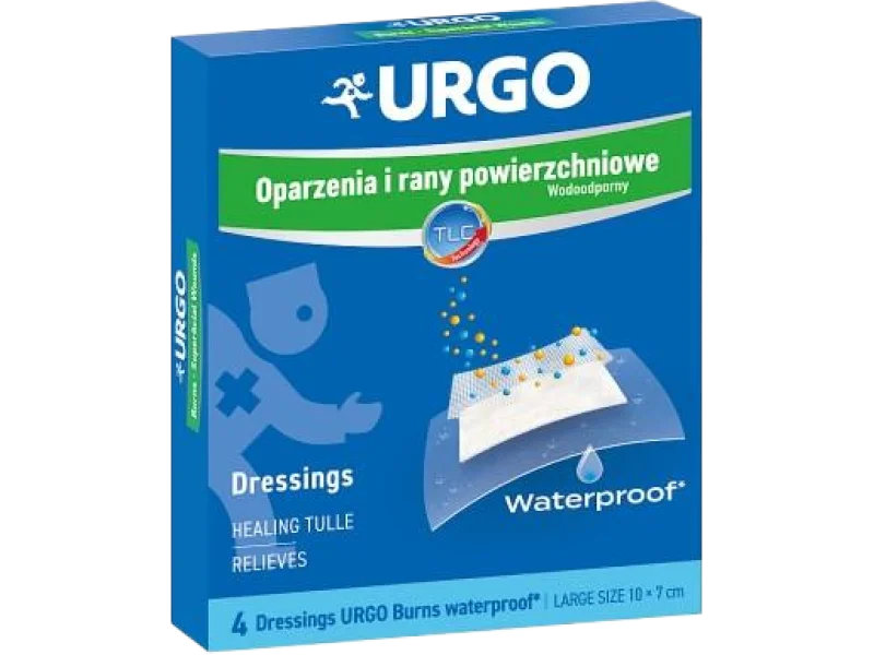 URGO Oparzenia i rany powierzchniowe, opatrunek